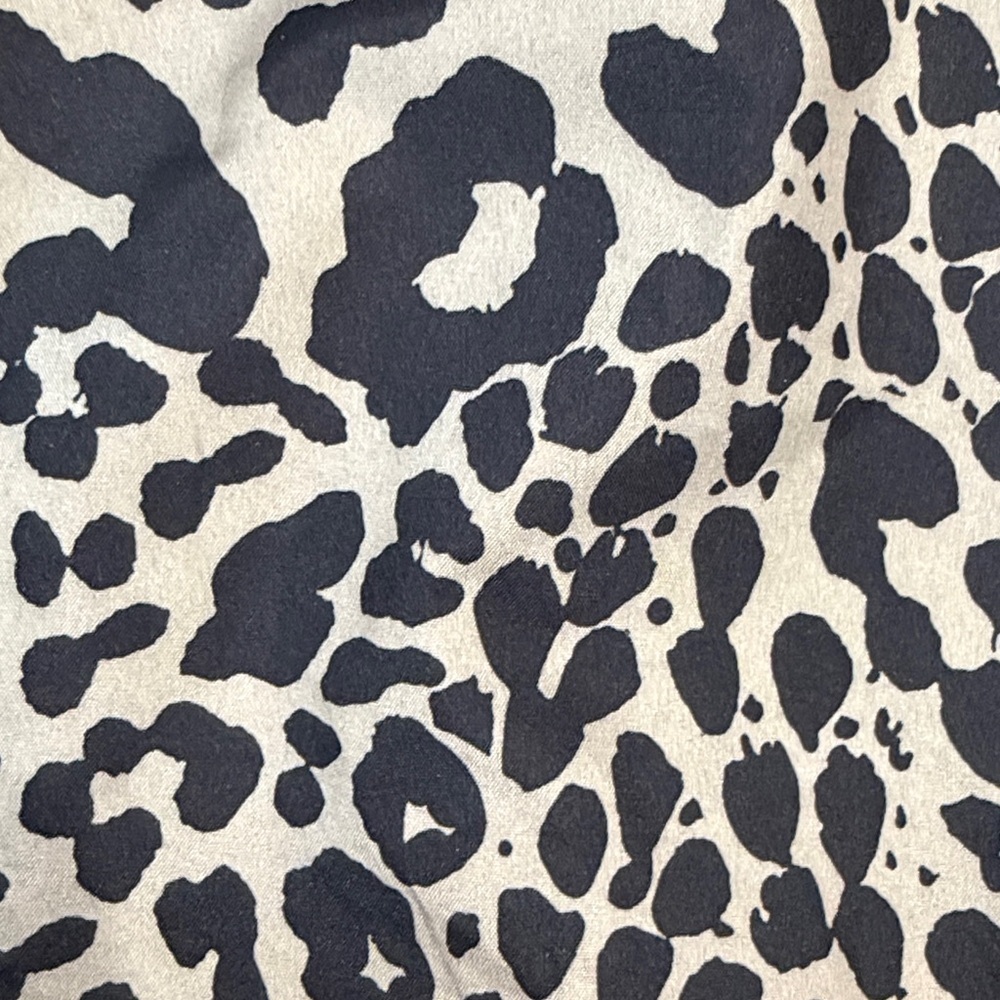 Dana Buchman Leopard Print Lined Belted Trench Coat - Picture 5 of 5